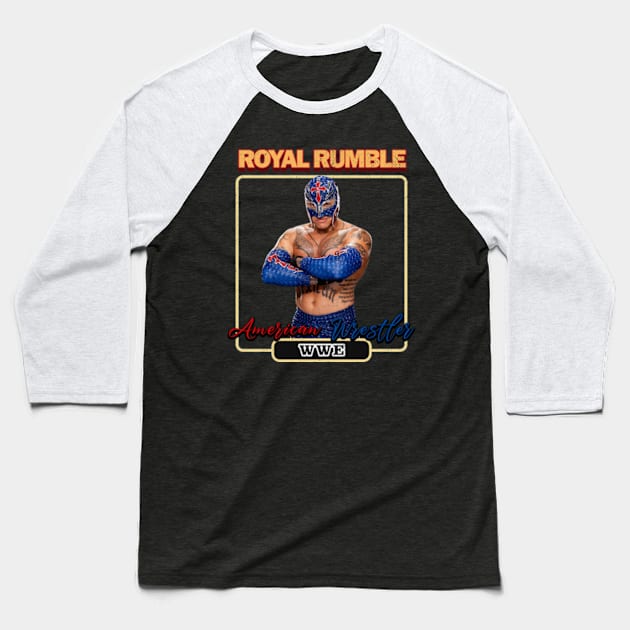 Royal Rumble Baseball T-Shirt by Rohimydesignsoncolor